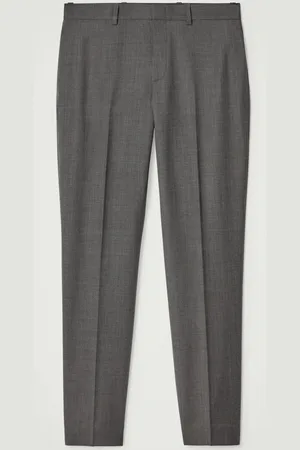COS SLIM-FIT WOOL TROUSERS