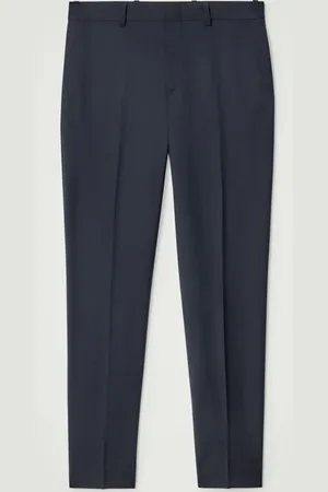 COS SLIM-FIT WOOL TROUSERS