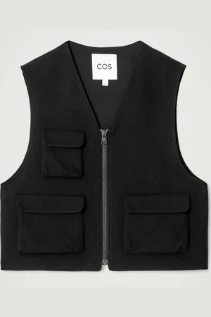 COS WOOL-BLEND UTILITY GILET