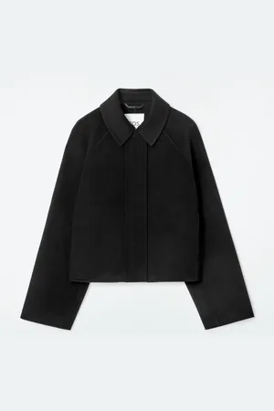 COS SHORT DOUBLE-FACED WOOL JACKET