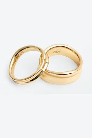 COS CURVED STACKING RINGS