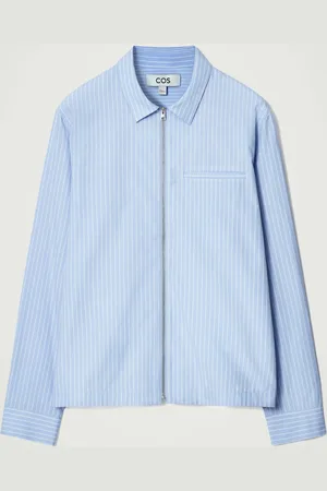 COS ZIPPED TWILL SHIRT