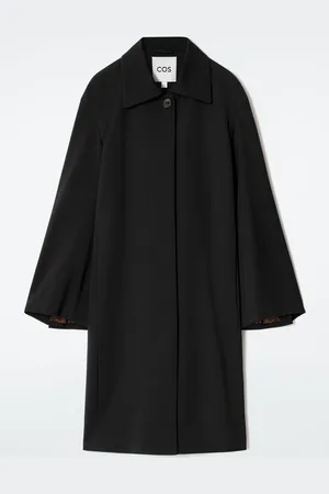 COS SINGLE-BREASTED CAR COAT
