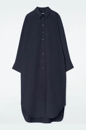 COS RELAXED COTTON SHIRT DRESS