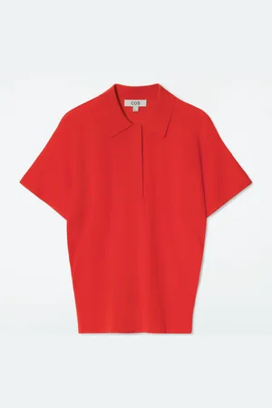 COS KNITTED POLO SHIRT
