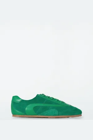 COS MINIMAL LEATHER TRAINERS
