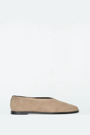 COS SUEDE BALLET FLATS