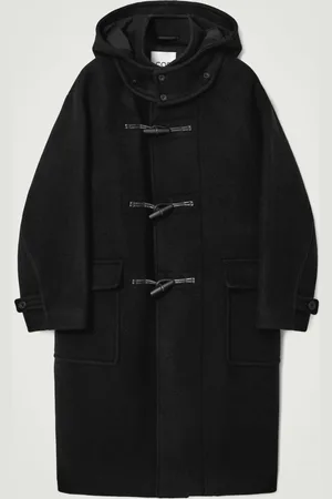 COS HOODED WOOL DUFFLE COAT