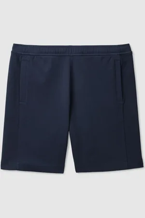 COS RELAXED-FIT WAFFLE PANEL SHORTS