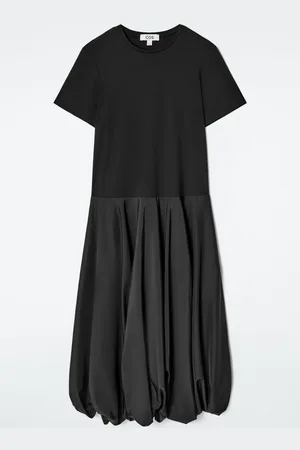 COS BALLOON-HEM T-SHIRT DRESS