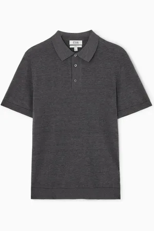 COS Polo De Seda Ajustado De Punto