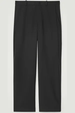 COS Pantalones De Lana Hopsack Anchos