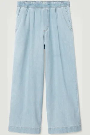 COS Pantalón Vaquero Ancho Con Cintura Elástica