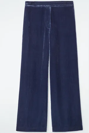 COS Pantalones De Terciopelo En Mezcla De Seda