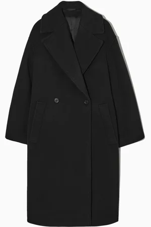 COS Abrigo De Lana Oversize De Doble Botonadura