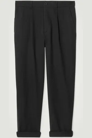 COS Pantalones De Pinzas De Lana Tapered Fit