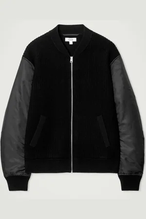COS Cazadora Bomber De Lana Merino Y Nailon