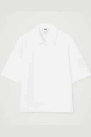 COS Polo De Sirsaca De Media Cremallera