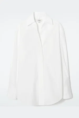COS Camisa Oversize Ceñida A La Cintura