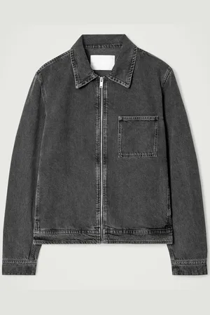 COS Chaqueta Denim Boxy Con Cremallera