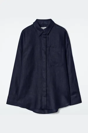 COS Camisa De Lino Oversize in
