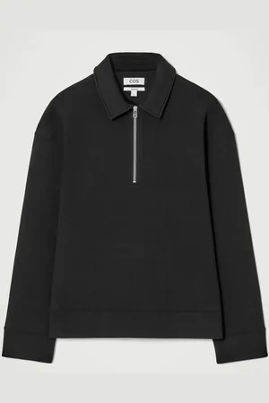 COS Polo De Media Cremallera Punto De Neopreno