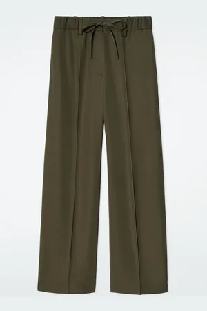 COS Pantalón Recto Con Ajuste De Cordón