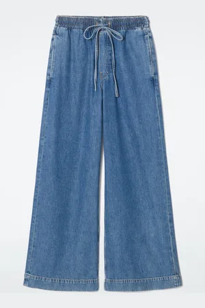 COS Pantalones Denim Fluidos De Pernera Ancha