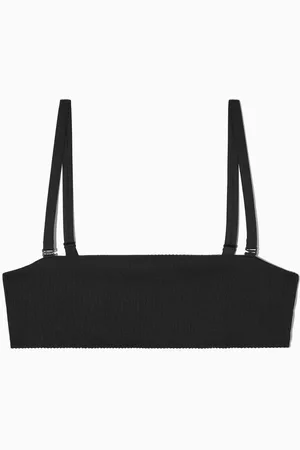 COS Top De Bikini Bandeau De Canalé