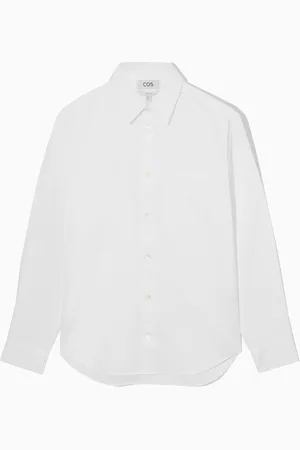 COS Camisa De Algodón Con Bolsillo Estilo Parche