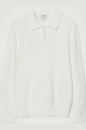 COS Polo De Manga Larga De Punto Bouclé