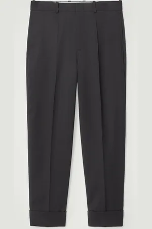 COS Pantalones Cóni Con Bajos Plegados