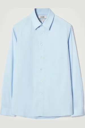COS Camisa De Popelina Sastre Ajustada