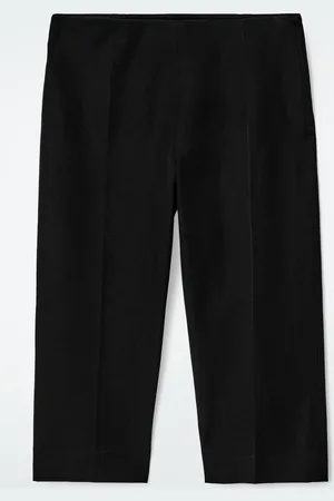 COS Pantalones Capri De Mezcla De Algodón