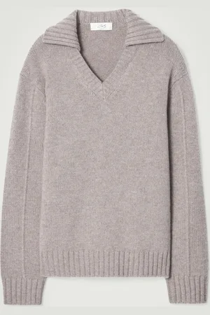 COS Jersey Tipo Polo De Cashmere