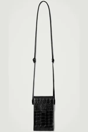 COS Funda Bandolera Teléfono Piel Efecto Cocodrilo