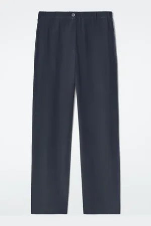 COS Pantalones De Seda Relaxed Fit