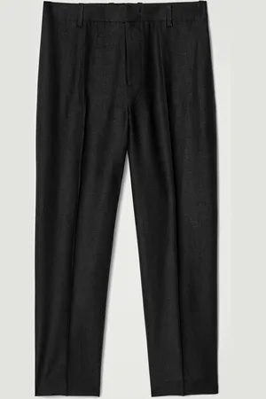 COS Pantalones Rectos De Lino Elásti in