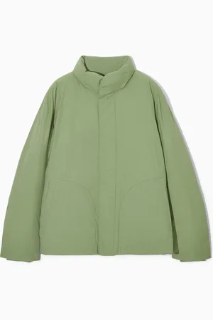COS Chaqueta Acolchada Con Cuello Magnético
