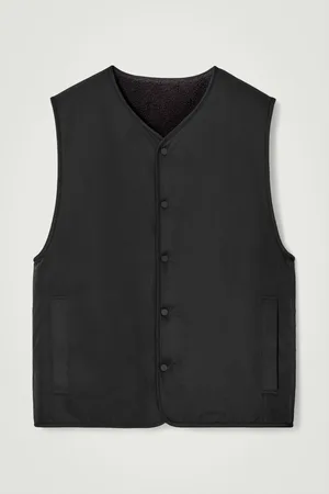 COS Chaleco Reversible De Borreguito