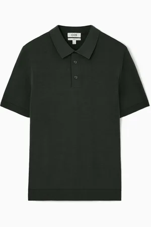 COS Polo De Seda Ajustado De Punto