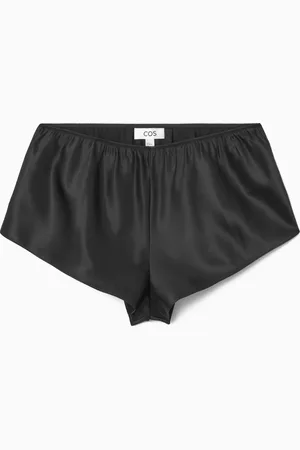 COS Pantalones Cortos De Satén De Seda