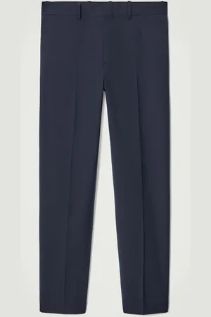 COS Pantalones Tapered Fit De Mezcla De Lana