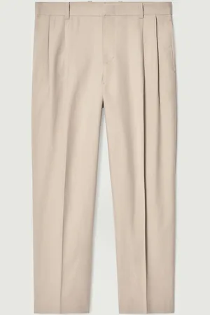 COS Pantalones De Pinzas De Algodón Tapered Fit