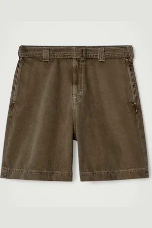 COS Pantalón Corto Vaquero Con Cinturón