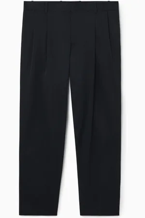 COS Pantalones De Pinzas De Algodón Tapered Fit