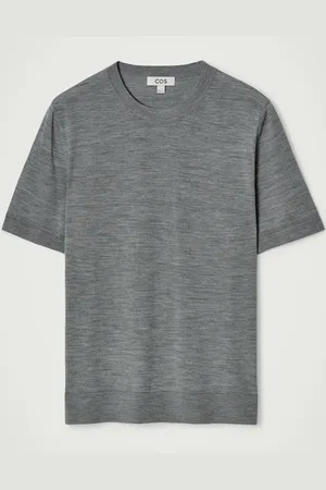 COS Camiseta De Lana Merino Slim Fit