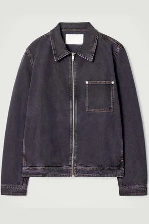 COS Chaqueta Denim Boxy Con Cremallera