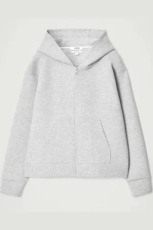 COS Sudadera Capucha Neopreno Oversize Con Cremallera