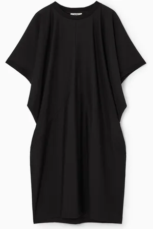 COS Vestido Camiseta Con Mangas Murciélago